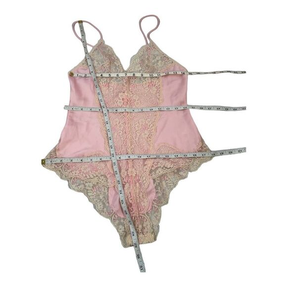 Victoria Secret Women’s Vintage Pink &Lace Lingerie Satin Womens Size Small - Picture 14 of 15